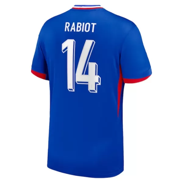 Camisola França Rabiot 14 Homem Equipamento 1ª Euro 2024