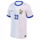 Camisola França T. Hernandez 22 Homem Equipamento 2ª Euro 2024