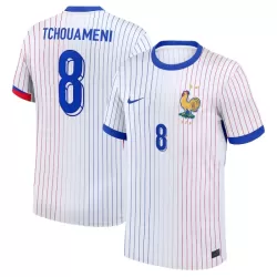 Camisola França Tchouaméni 8 Homem Equipamento 2ª Euro 2024 Camisola França Tchouaméni 8 Homem Equipamento 2ª Euro 2024