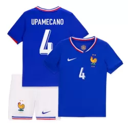Camisola França Upamecano 4 Criança Equipamento 1ª Euro 2024 Camisola França Upamecano 4 Criança Equipamento 1ª Euro 2024