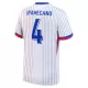 Camisola França Upamecano 4 Homem Equipamento 2ª Euro 2024