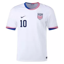 Camisola EUA Pulisic 10 Homem Equipamento 1ª 2024