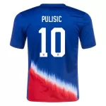 Camisola EUA Pulisic 10 Homem Equipamento 2ª 2024