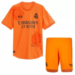 Camisola Guarda-Redes Real Madrid Criança Equipamento 4ª 2023/24 Laranja Camisola Guarda-Redes Real Madrid Criança Equipamento 4ª 2023/24 Laranja
