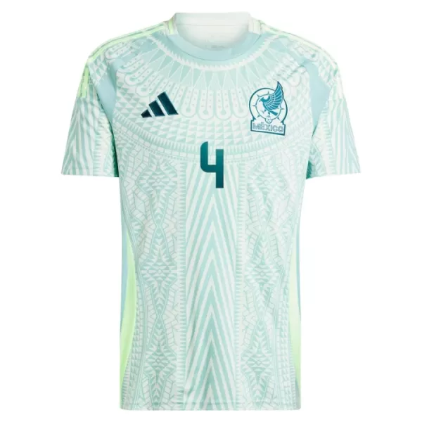 Camisola México Edson Alvarez 4 Homem Equipamento 2ª 2024