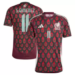 Camisola México Santiago Gimenez 11 Homem Equipamento 1ª 2024 Camisola México Santiago Gimenez 11 Homem Equipamento 1ª 2024