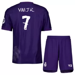 Camisola Real Madrid Vini JR 7 Criança Equipamento 4ª 2023/24 Camisola Real Madrid Vini JR 7 Criança Equipamento 4ª 2023/24