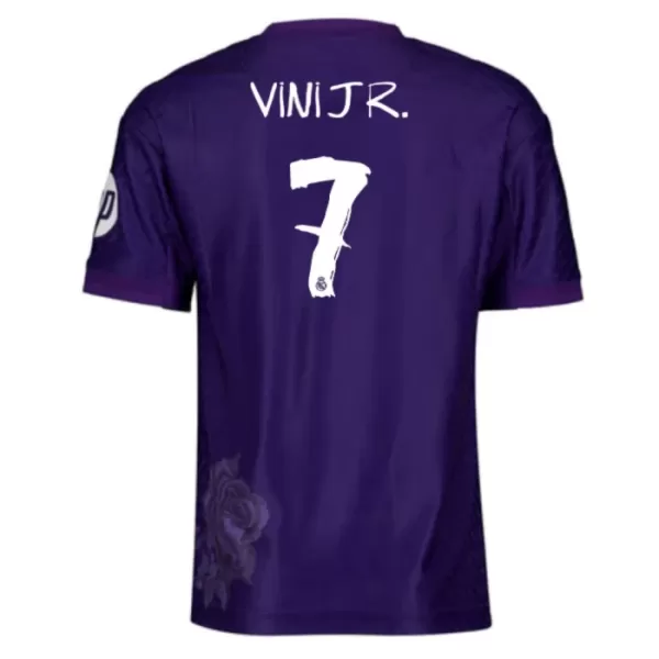 Camisola Real Madrid Vini JR 7 Criança Equipamento 4ª 2023/24