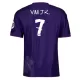 Camisola Real Madrid Vini JR 7 Criança Equipamento 4ª 2023/24