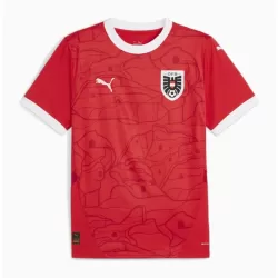 Camisola Áustria Homem Equipamento 1ª Euro 2024 Camisola Áustria Homem Equipamento 1ª Euro 2024