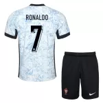 Camisola Portugal Ronaldo 7 Criança Equipamento 2ª Euro 2024