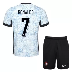 Camisola Portugal Ronaldo 7 Criança Equipamento 2ª Euro 2024 Camisola Portugal Ronaldo 7 Criança Equipamento 2ª Euro 2024