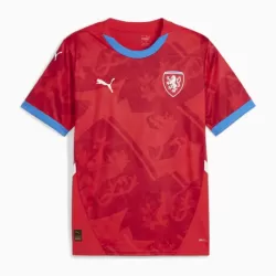Camisola República Checa Homem Equipamento 1ª Euro 2024 Camisola República Checa Homem Equipamento 1ª Euro 2024