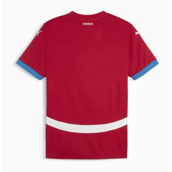 Camisola Sérvia Homem Equipamento 1ª Euro 2024