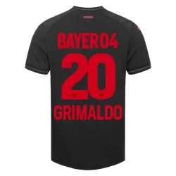 Camisola Bayer Leverkusen Alejandro Grimaldo 20 Homem Equipamento 1ª 2023/24 Camisola Bayer Leverkusen Alejandro Grimaldo 20 Homem Equipamento 1ª 2023/24