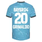 Camisola Bayer Leverkusen Alejandro Grimaldo 20 Homem Equipamento 3ª 2023/24