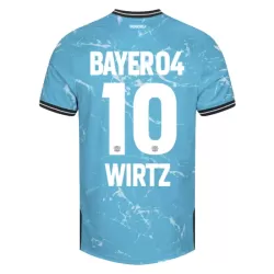 Camisola Bayer Leverkusen Florian Wirtz 10 Homem Equipamento 3ª 2023/24 Camisola Bayer Leverkusen Florian Wirtz 10 Homem Equipamento 3ª 2023/24