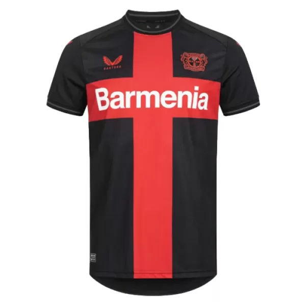 Camisola Bayer Leverkusen Jeremie Frimpong 30 Homem Equipamento 1ª 2023/24