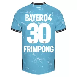 Camisola Bayer Leverkusen Jeremie Frimpong 30 Homem Equipamento 3ª 2023/24 Camisola Bayer Leverkusen Jeremie Frimpong 30 Homem Equipamento 3ª 2023/24
