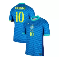 Camisola Brasil Rodrygo 10 Homem Equipamento 2ª 2024 Camisola Brasil Rodrygo 10 Homem Equipamento 2ª 2024