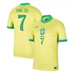Camisola Brasil Vini JR 7 Homem Equipamento 1ª 2024 Camisola Brasil Vini JR 7 Homem Equipamento 1ª 2024