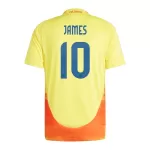 Camisola Colômbia James Rodriguez 10 Homem Equipamento 1ª 2024