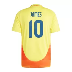 Camisola Colômbia James Rodriguez 10 Homem Equipamento 1ª 2024 Camisola Colômbia James Rodriguez 10 Homem Equipamento 1ª 2024