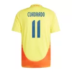 Camisola Colômbia Juan Cuadrado 11 Homem Equipamento 1ª 2024