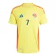 Camisola Colômbia Luis Díaz 7 Homem Equipamento 1ª 2024