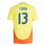 Camisola Colômbia Yerry Mina 13 Homem Equipamento 1ª 2024