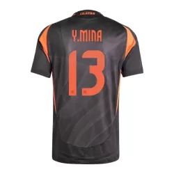 Camisola Colômbia Yerry Mina 13 Homem Equipamento 2ª 2024 Camisola Colômbia Yerry Mina 13 Homem Equipamento 2ª 2024