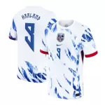 Camisola Noruega Haaland 9 Homem Equipamento 2ª 2024