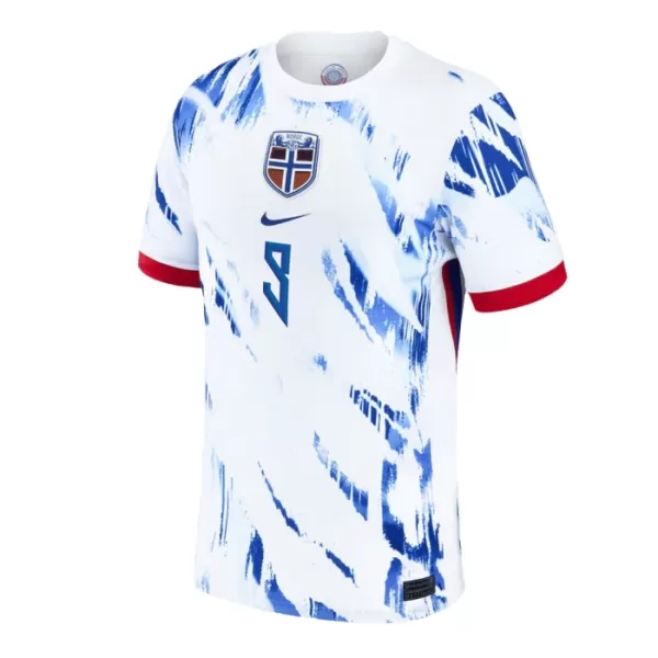 Camisola Noruega Haaland 9 Homem Equipamento 2ª 2024