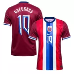 Camisola Noruega Ødegaard 10 Homem Equipamento 1ª 2024