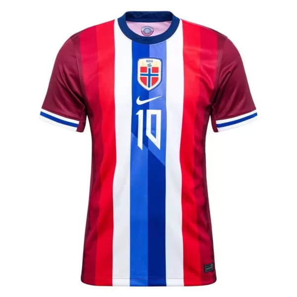 Camisola Noruega Ødegaard 10 Homem Equipamento 1ª 2024