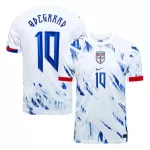 Camisola Noruega Ødegaard 10 Homem Equipamento 2ª 2024