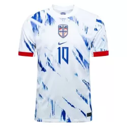 Camisola Noruega Ødegaard 10 Homem Equipamento 2ª 2024