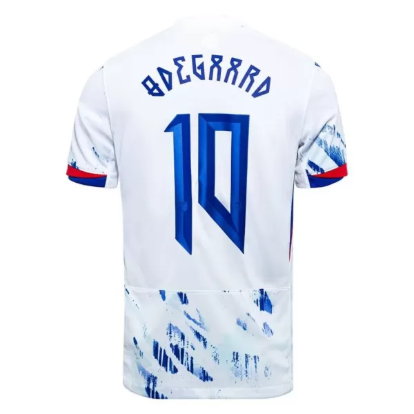 Camisola Noruega Ødegaard 10 Homem Equipamento 2ª 2024