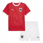 Camisola Áustria Criança Equipamento 1ª Euro 2024