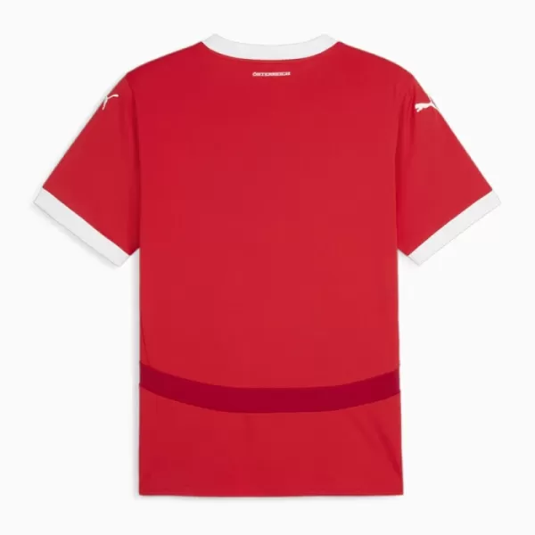 Camisola Áustria Criança Equipamento 1ª Euro 2024