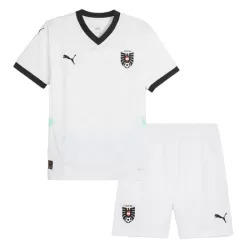 Camisola Áustria Criança Equipamento 2ª Euro 2024 Camisola Áustria Criança Equipamento 2ª Euro 2024