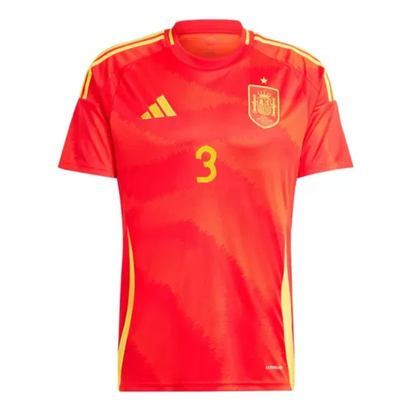 Camisola Espanha Alejandro Grimaldo 3 Homem Equipamento 1ª Euro 2024