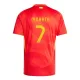 Camisola Espanha Alvaro Morata 7 Criança Equipamento 1ª Euro 2024