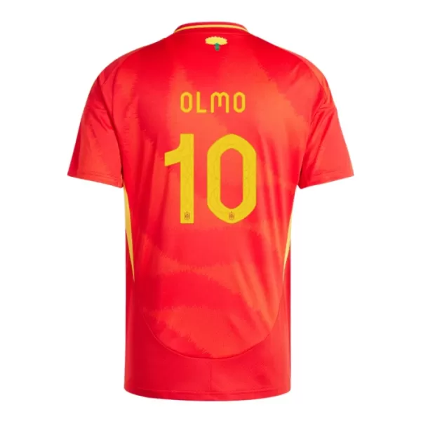 Camisola Espanha Dani Olmo 10 Criança Equipamento 1ª Euro 2024