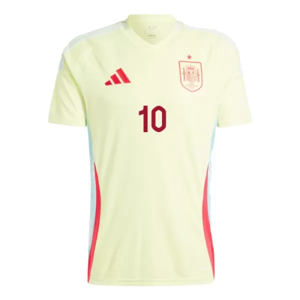 Camisola Espanha Dani Olmo 10 Criança Equipamento 2ª Euro 2024