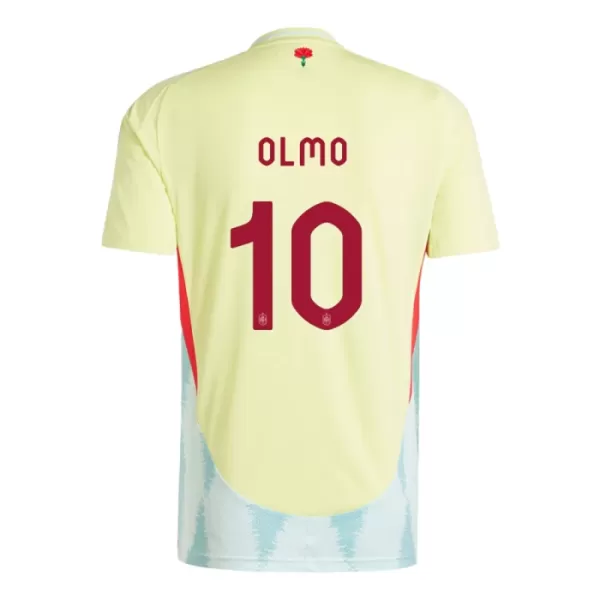 Camisola Espanha Dani Olmo 10 Criança Equipamento 2ª Euro 2024