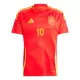 Camisola Espanha Dani Olmo 10 Homem Equipamento 1ª Euro 2024