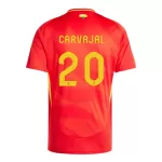 Camisola Espanha Daniel Carvajal 20 Homem Equipamento 1ª Euro 2024
