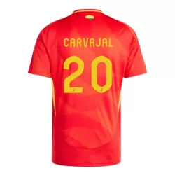 Camisola Espanha Daniel Carvajal 20 Homem Equipamento 1ª Euro 2024 Camisola Espanha Daniel Carvajal 20 Homem Equipamento 1ª Euro 2024