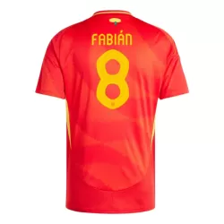 Camisola Espanha Fabian Ruiz 8 Homem Equipamento 1ª Euro 2024 Camisola Espanha Fabian Ruiz 8 Homem Equipamento 1ª Euro 2024